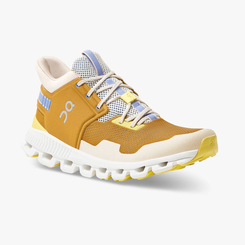 On Running Cloud Hi Miesten Tennarit Vaaleanruskea | UOX8966AH