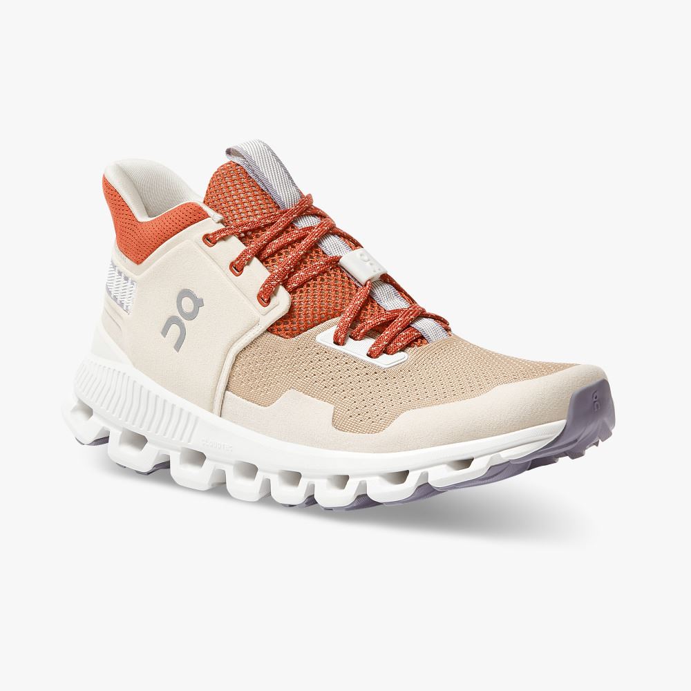 On Running Cloud Hi Naisten Tennarit Beige | BDS2138RT
