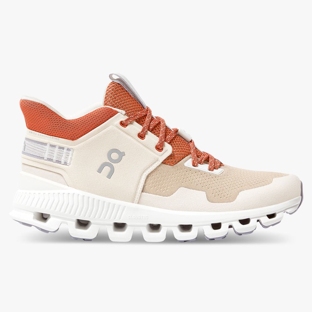 On Running Cloud Hi Naisten Tennarit Beige | BDS2138RT