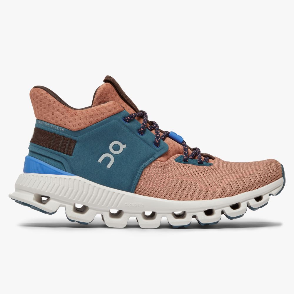 On Running Cloud Hi Naisten Tennarit Vihreä Vaaleanruskea | GVD460CO
