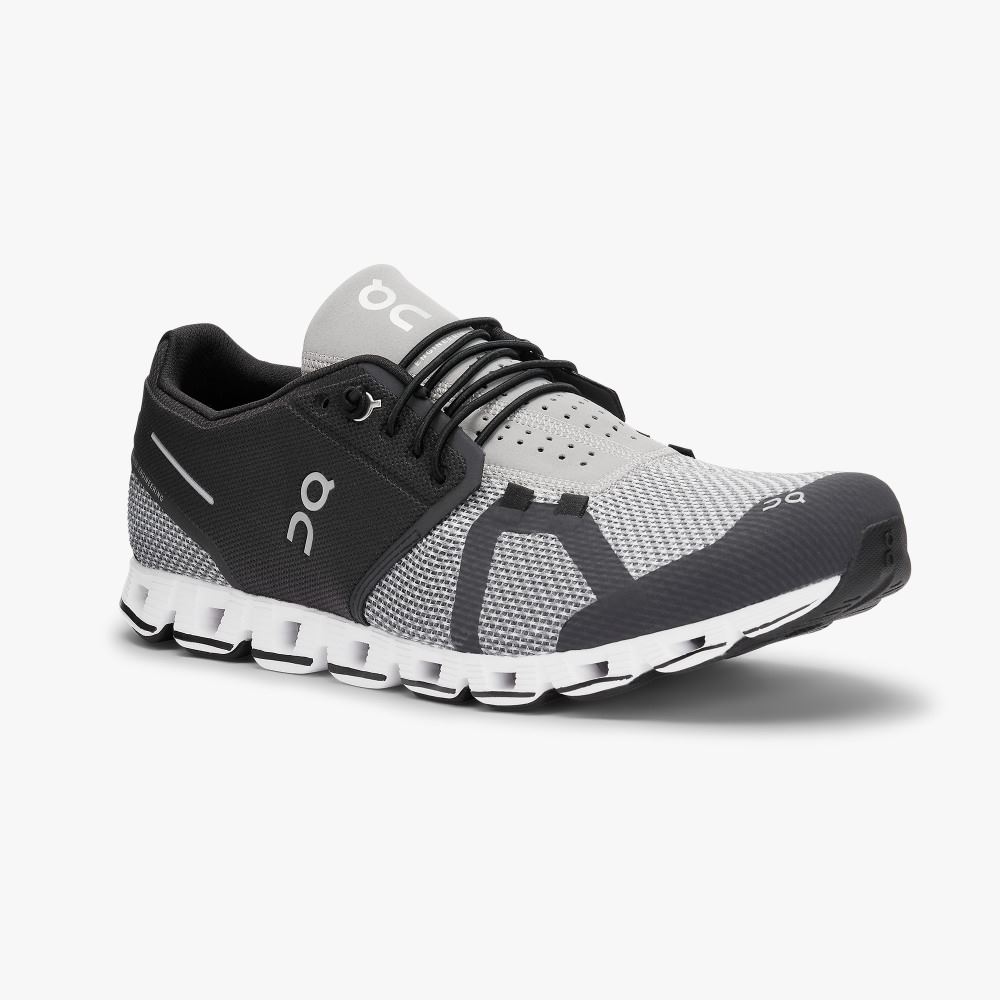 On Running Cloud Miesten Tennarit Mustat Harmaat | VJQ1150HI