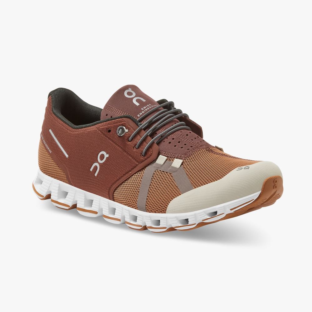 On Running Cloud Miesten Tennarit Ruskea | LFX5882ST