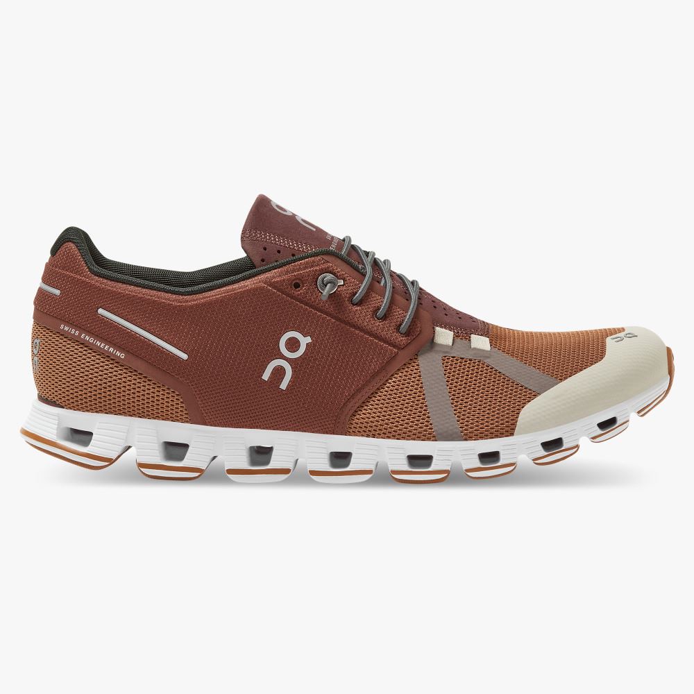 On Running Cloud Miesten Tennarit Ruskea | LFX5882ST