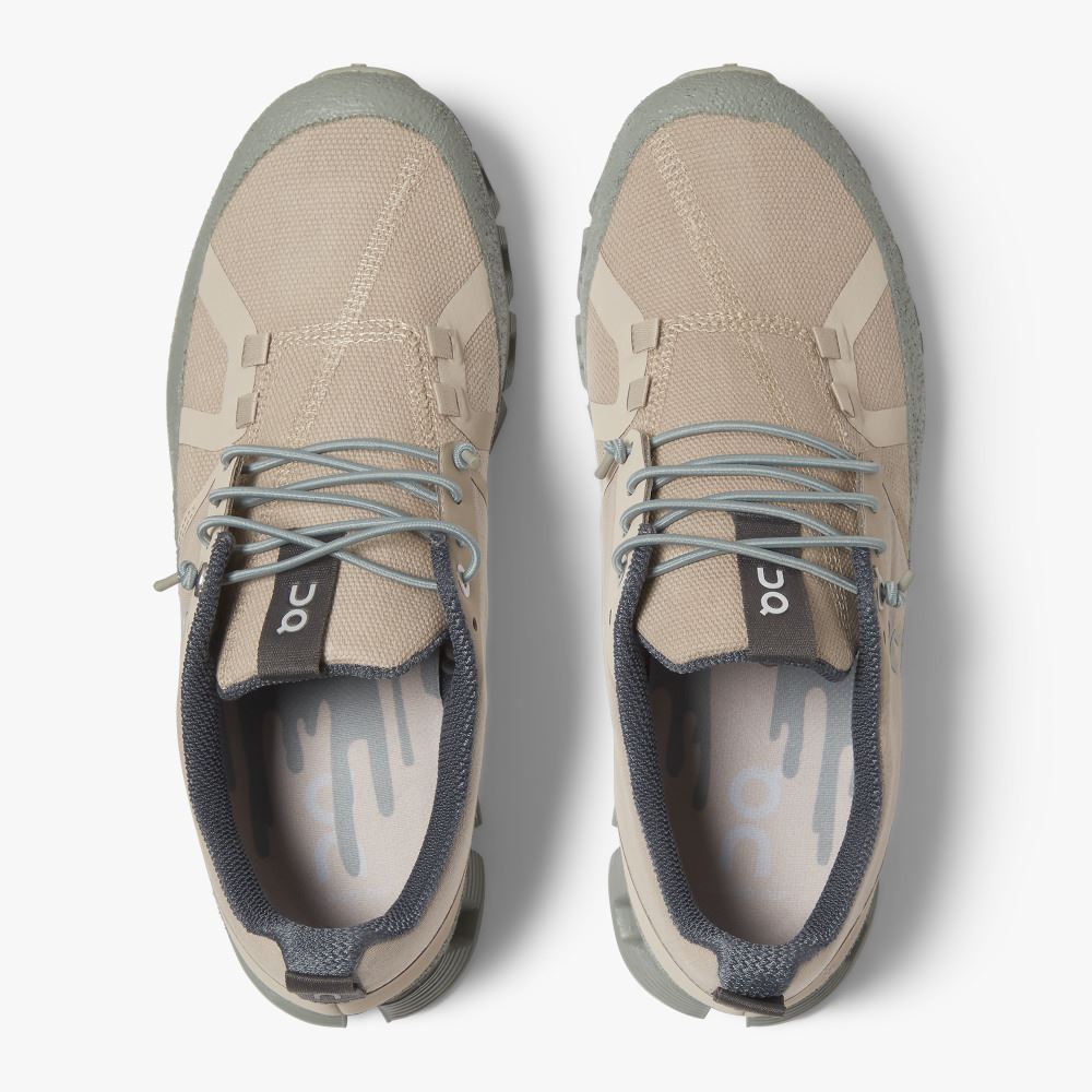 On Running Cloud Naisten Tennarit Beige Vihreä | TIN1071HG