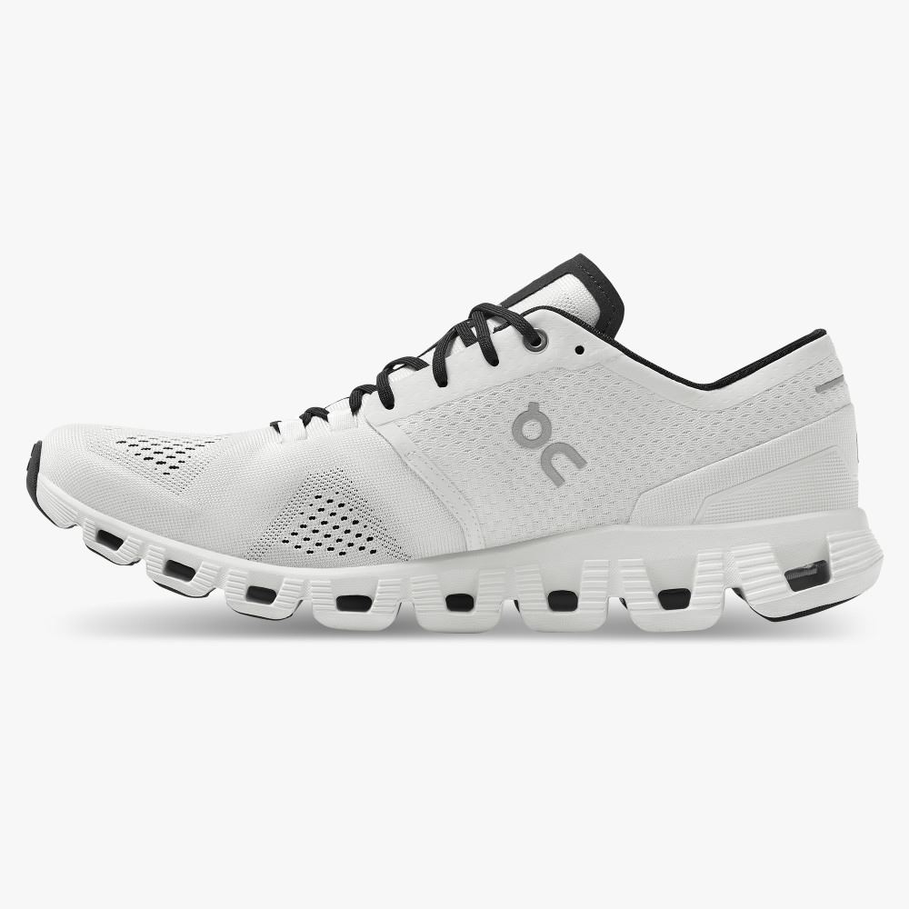 On Running Cloud X Miesten Maantiekengät Valkoinen | GIZ8473PC