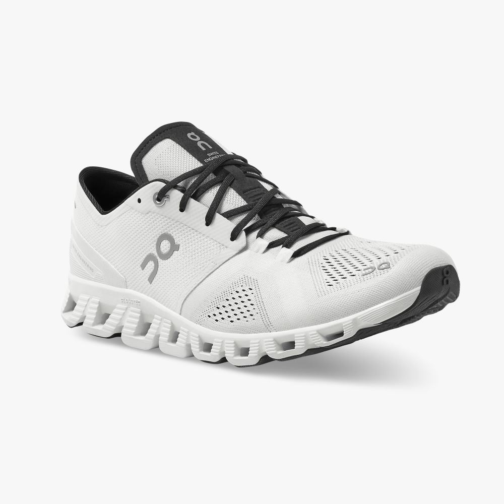 On Running Cloud X Miesten Maantiekengät Valkoinen | GIZ8473PC