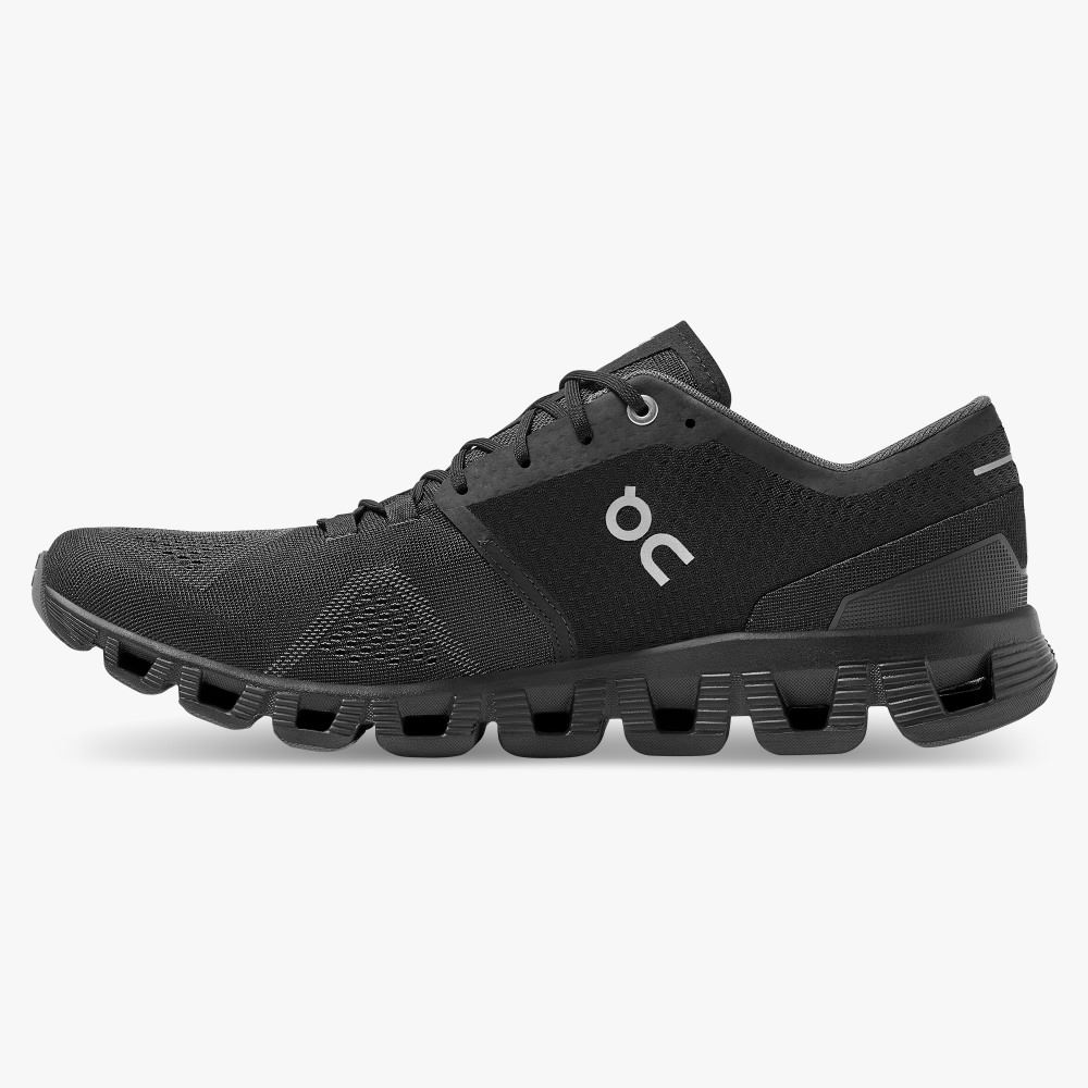 On Running Cloud X Miesten Maantiekengät Mustat | PXU3854JH