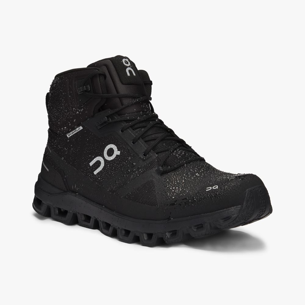 On Running Cloudrock Miesten Vaelluskengät Mustat | HRP5811AC