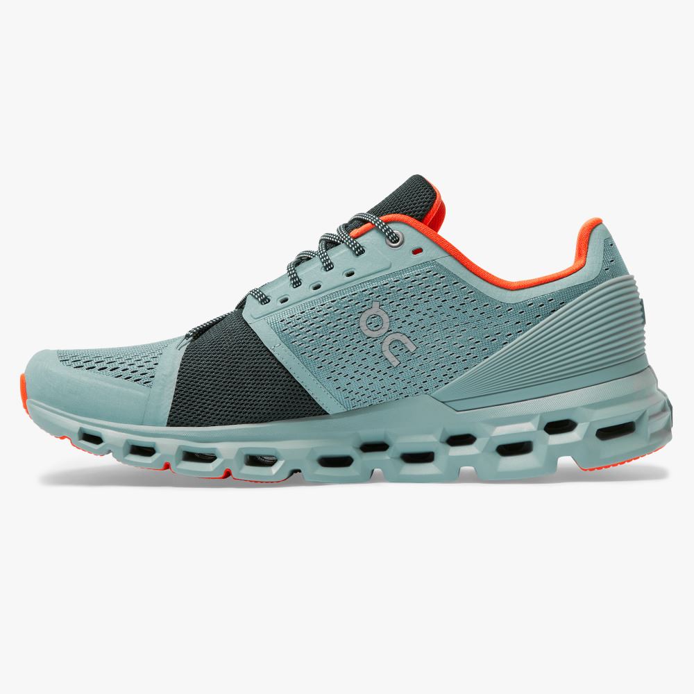 On Running Cloudstratus Miesten Maantiekengät Turkoosi | PNN7829RB