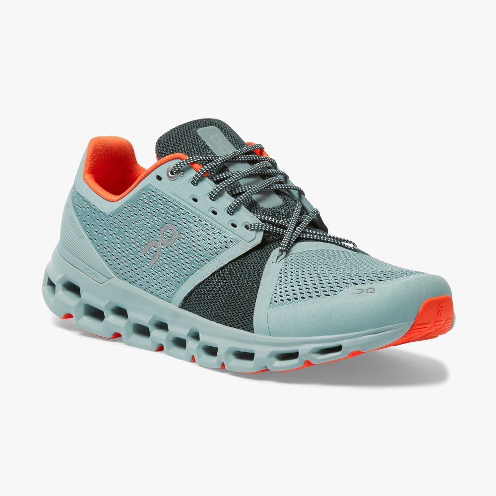On Running Cloudstratus Miesten Maantiekengät Turkoosi | PNN7829RB