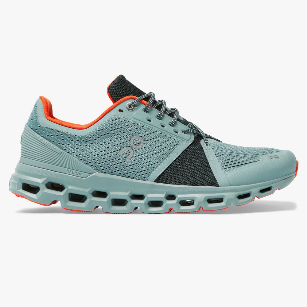 On Running Cloudstratus Miesten Maantiekengät Turkoosi | PNN7829RB