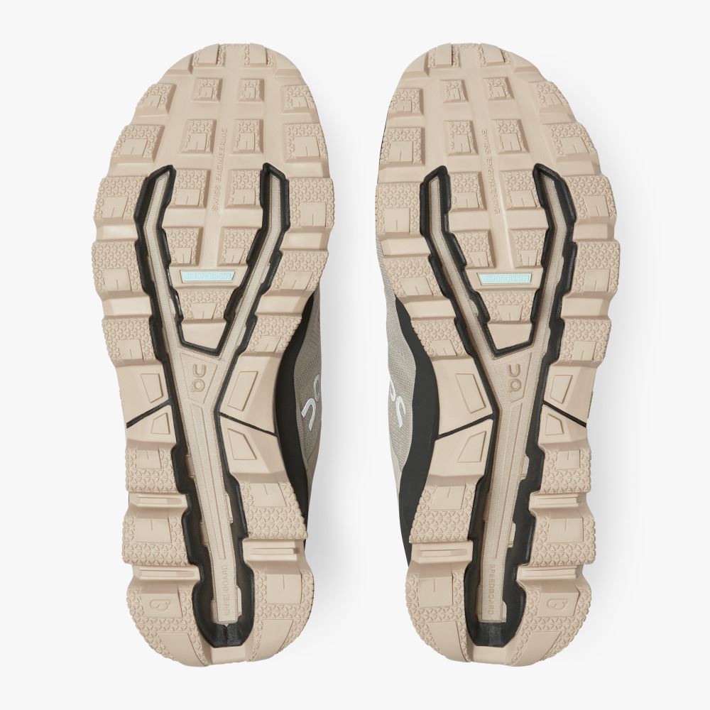 On Running Cloudventure Miesten Maastojuoksukengät Khaki Mustat | GRR4069SG