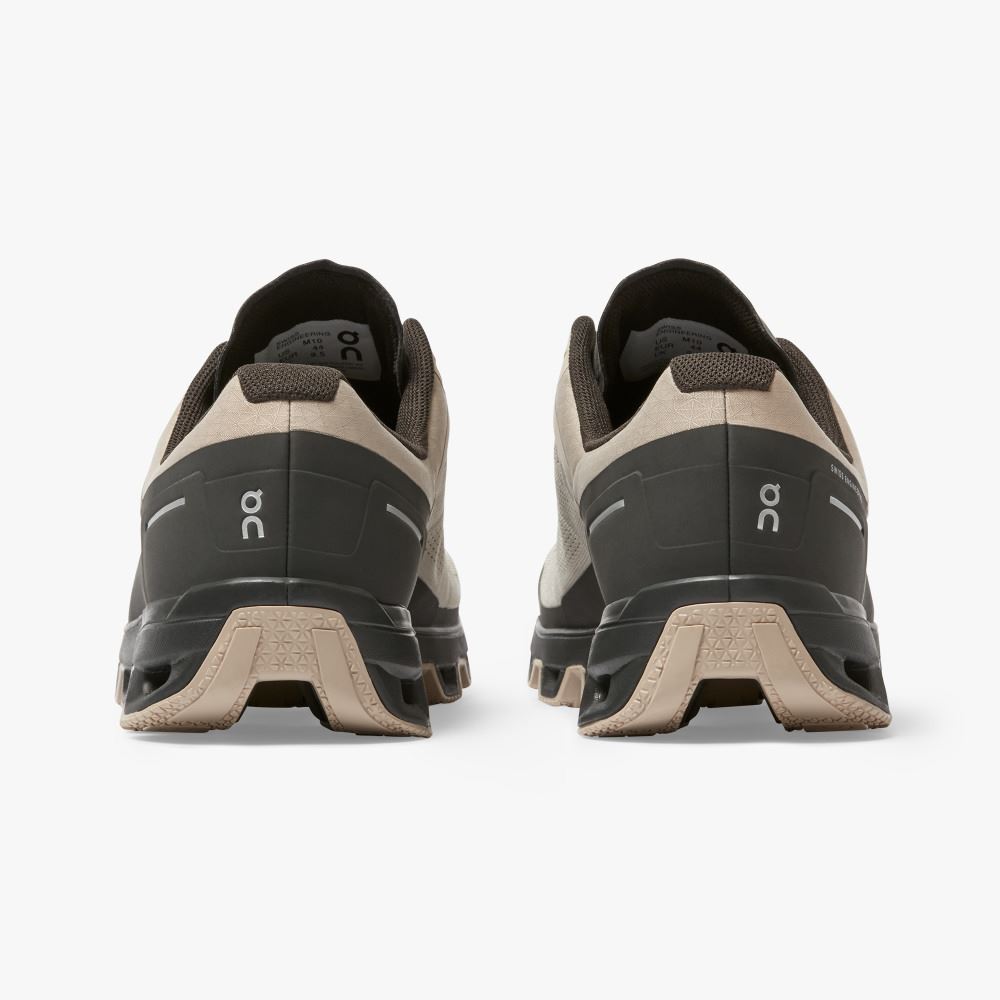 On Running Cloudventure Miesten Maastojuoksukengät Khaki Mustat | GRR4069SG