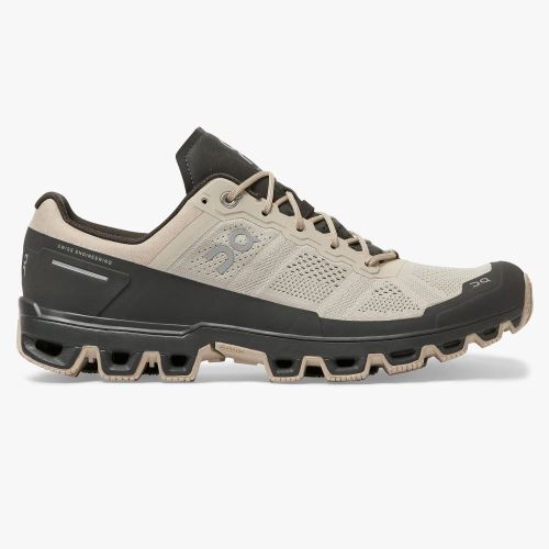 On Running Cloudventure Miesten Maastojuoksukengät Khaki Mustat | GRR4069SG